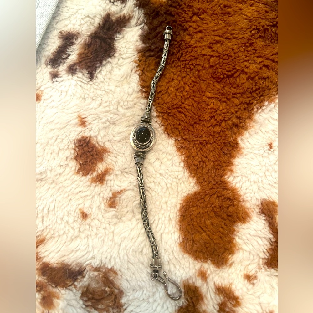 Bali Indonesia sterling silver bracelet